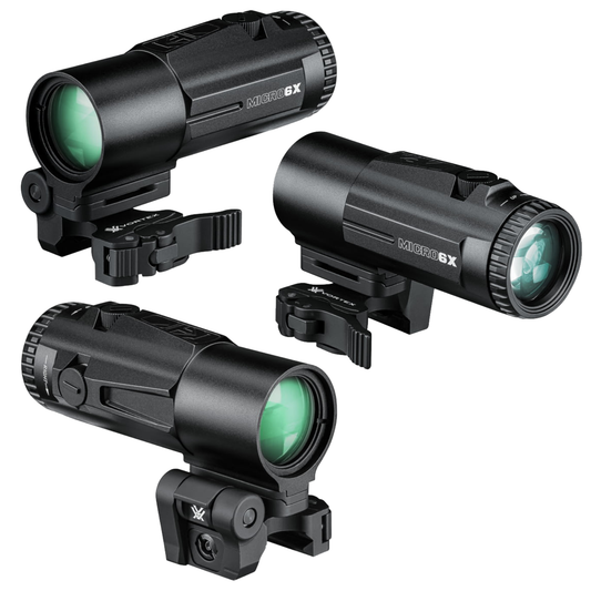 Vortex Optics Micro 6X Magnifier with Quick-Release Flip Mount - V6XM