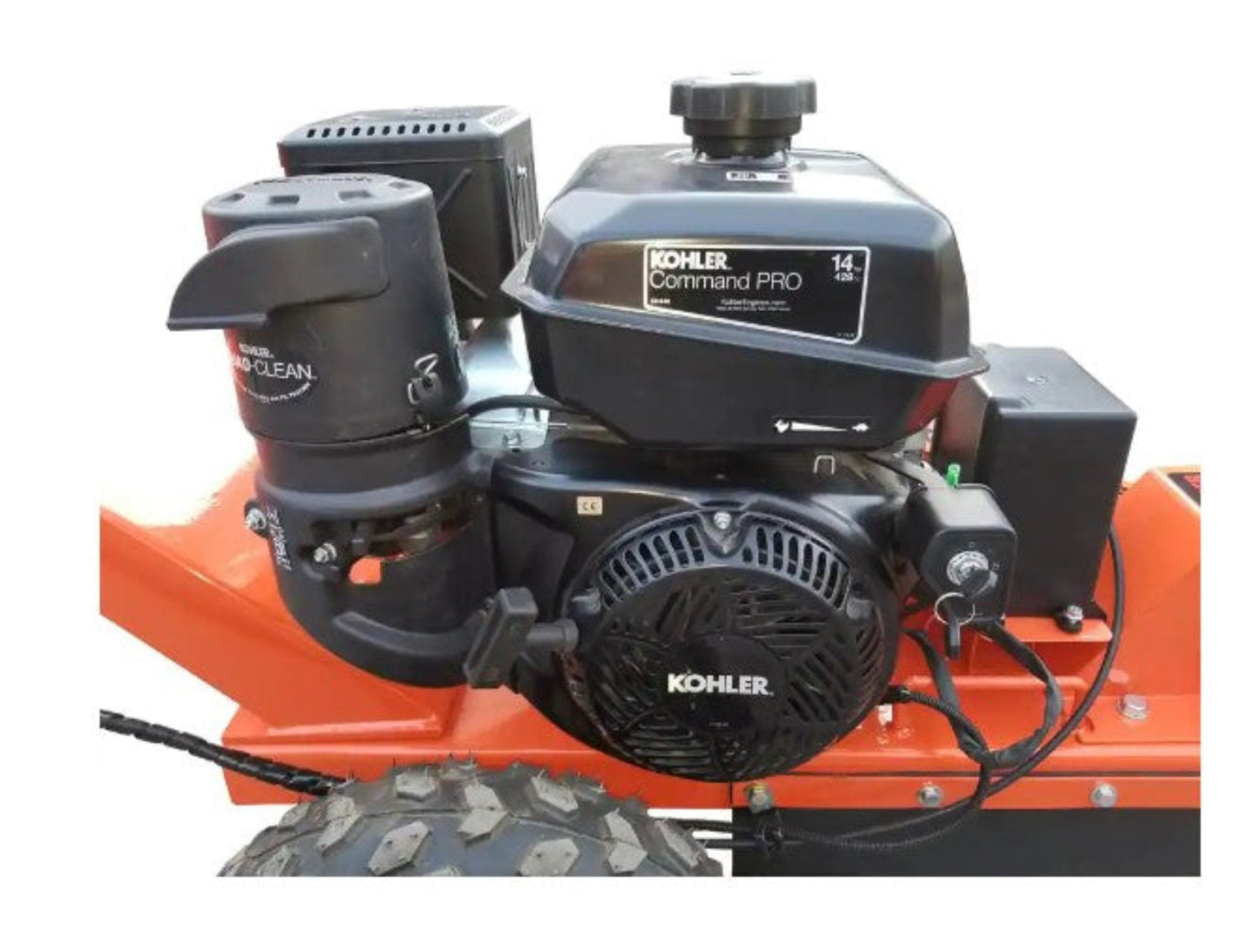 DK2 OPG888E 14 in. 14 HP CH440 Engine Electric Start Stump Grinder with Towbar New - OPG888E