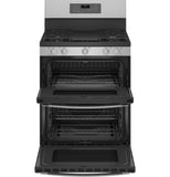 GE APPLIANCES PGB935YPFS GE Profile(TM) Smart 30" Free-Standing Self Clean Gas Fingerprint Resistant Range with No Preheat Air Fry - PGB935YPFS