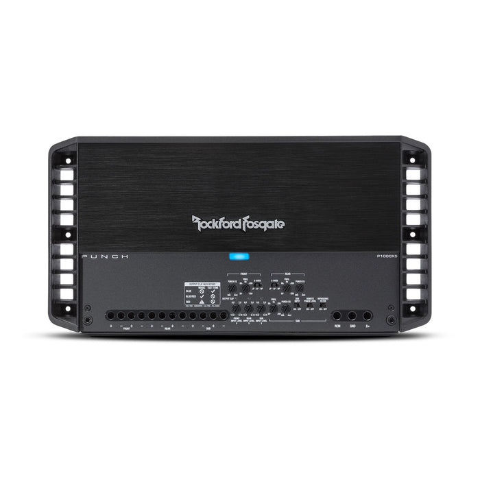 Rockford Fosgate P1000X5 Punch 1,000 W Class BD 5 Channel Car Amplifier 4 Pack - 194056