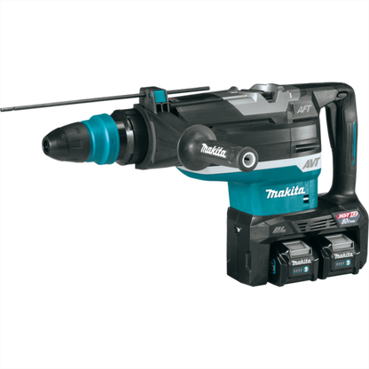 Makita (GRH06PM) 80V Max (40V Max X2) XGT Brushless 2 In. AVT Rotary Hammer Kit, accepts SDS-MAX bits, AFT, AWS Capable - GRH06PM