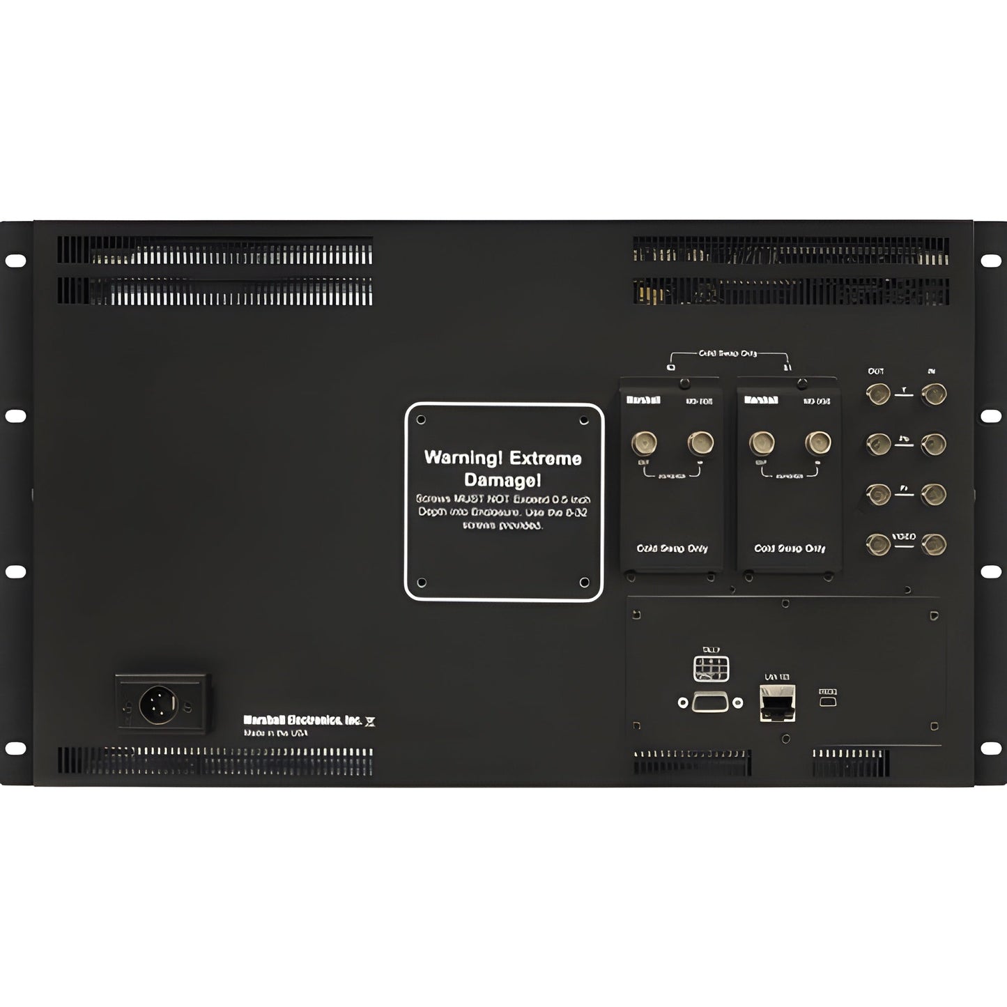 Marshall V-MD173 17" Full Resolution Rack Mount / Standalone Monitor with Modular Inputs -VMD173