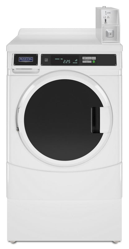 WHIRLPOOL 27" Commercial Gas Front-Load Dryer, Non-Vend White - CGD9160GW-KT