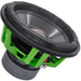 American Bass Godzilla Green/Black 18" Dual 1 Ohm 12000W Peak Sub GODZILLA-18-D1