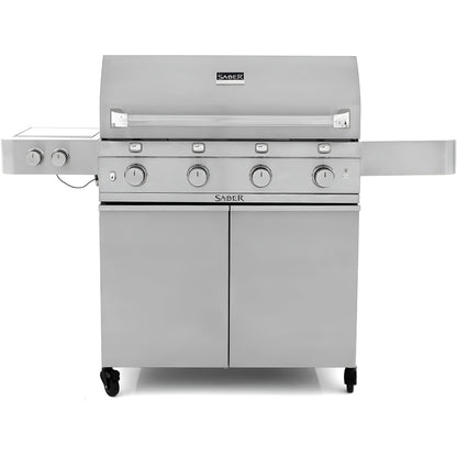Saber Grills 670 Series 4-Burner Cart Grill (LP) - R67CC1117