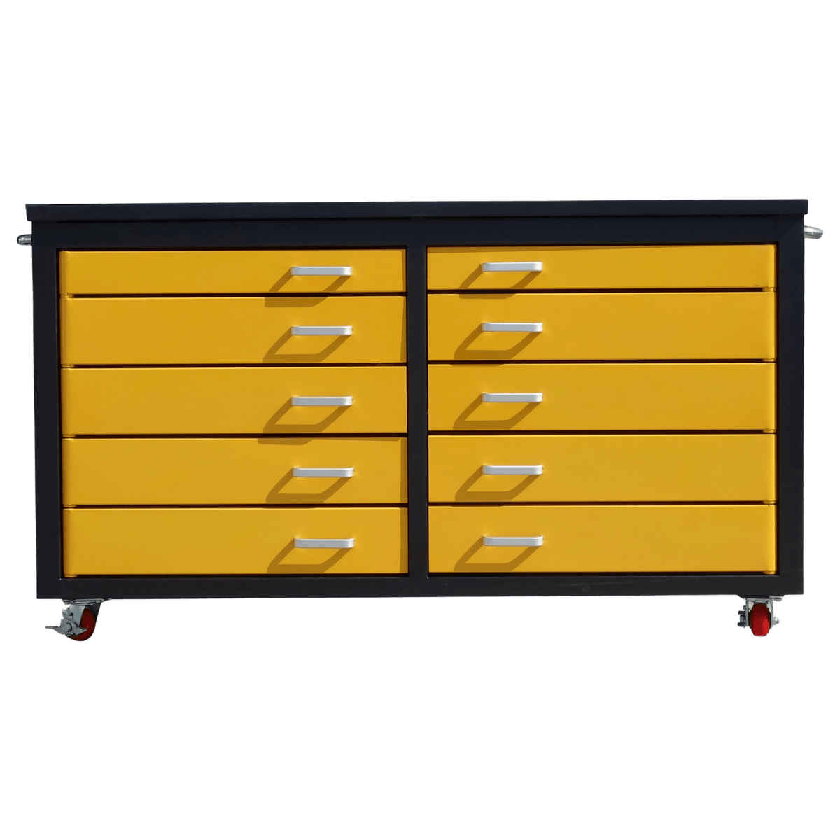 Chery Industrial 6ft Storage Cabinet with Workbench 10 Drawers WW000196