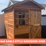 Cedarshed Gardener Small Gable Shed Kit - G66