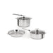 Cristel Casteline Stainless-Steel 7 Piece Cookware Set - ST7CAKP