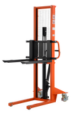 Tory Carrier Manual Pallet Stacker Adjustable Forks Fixed Legs 2200 lbs. 63" Lifting Height New - MSF2263