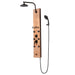 Pulse Showerspas Brushed Copper Shower Panel - La Mesa Showerspa - 7007