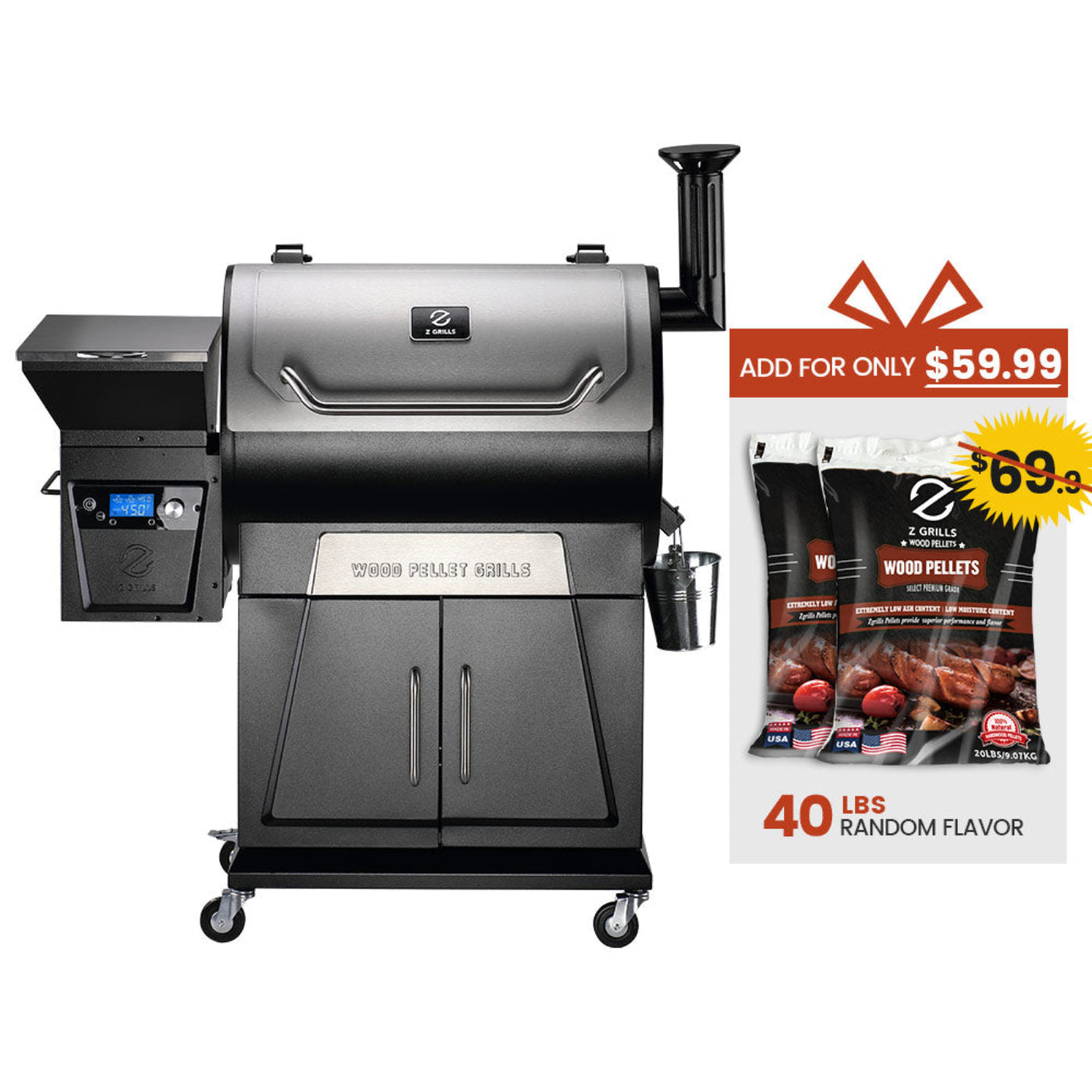 Z Grills FLAGSHIP 700D4E WIFI - ZPG-700D4E-BOGT