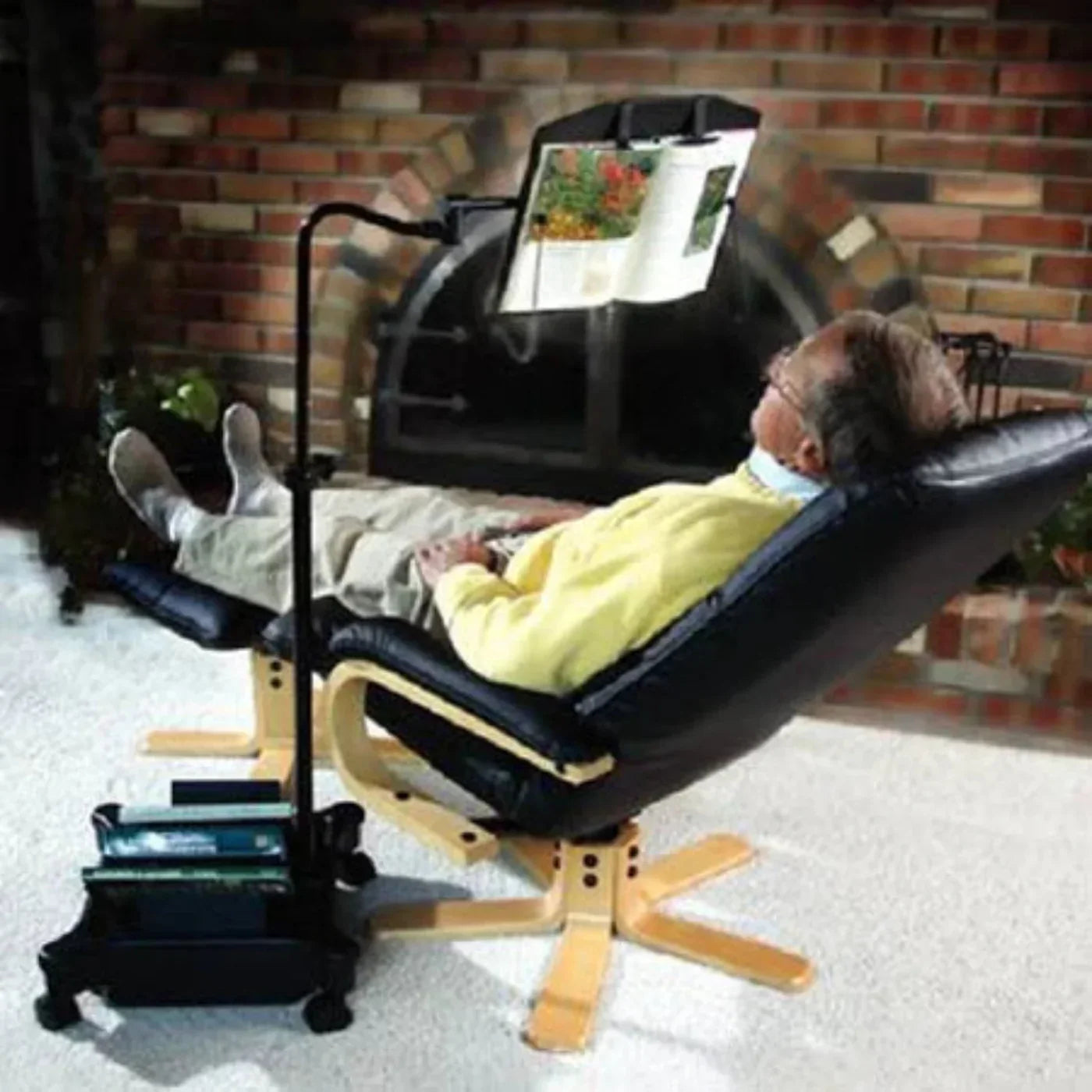 Patterson Medical Supply - Book Holder Stand Black - 4073