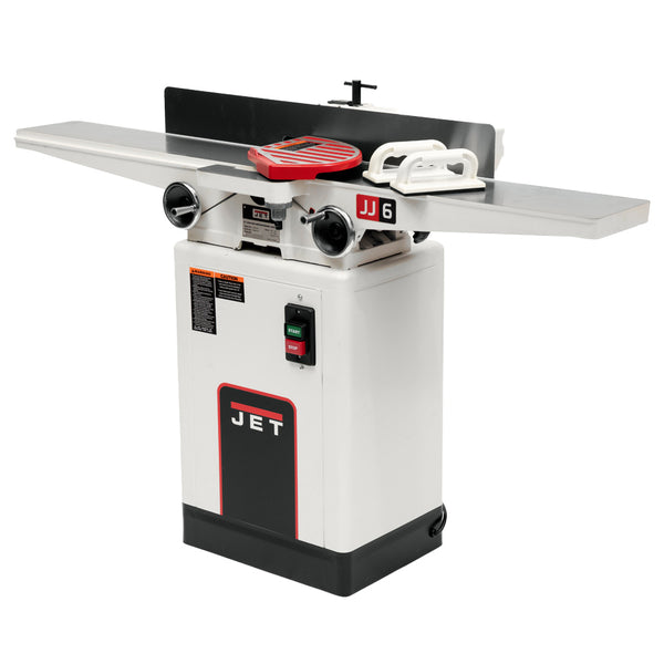 JET JJ-6CSDX 6" Deluxe Jointer w/ Quick-Set Knives 1hp, 1PH, 115/230V - 708457dxk