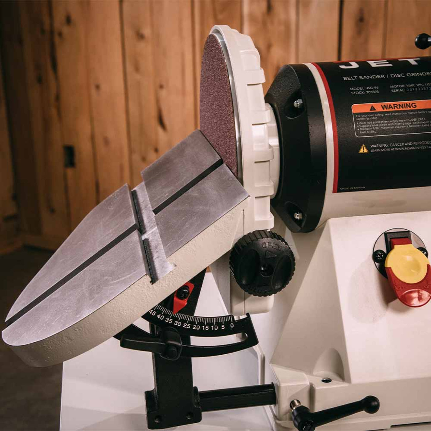 JET JSG-96 Benchtop Combination Belt/Disc Sander - JT9-708595