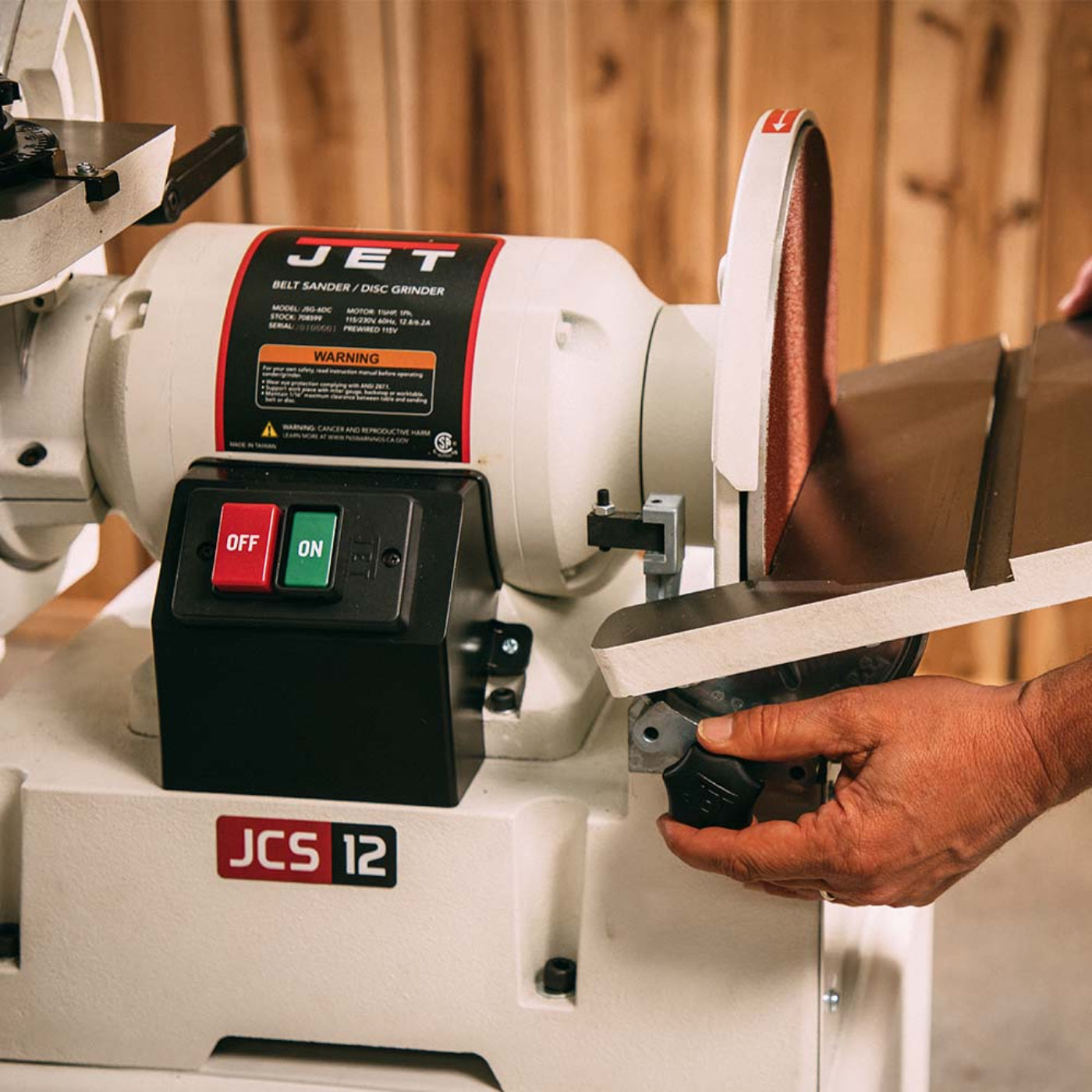 JET JSG-6DC Combination Belt/Disc Sander - JT9-708599 - JT9-708599
