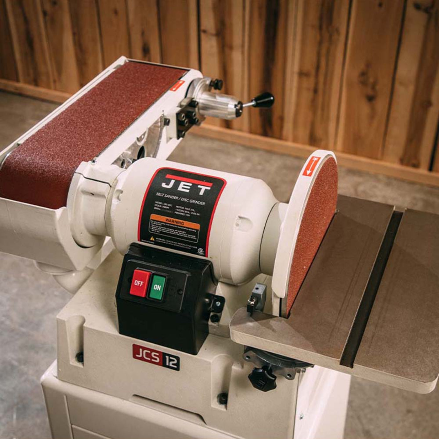 JET JSG-6CS Combination Belt/Disc Sander - JT9-708598K