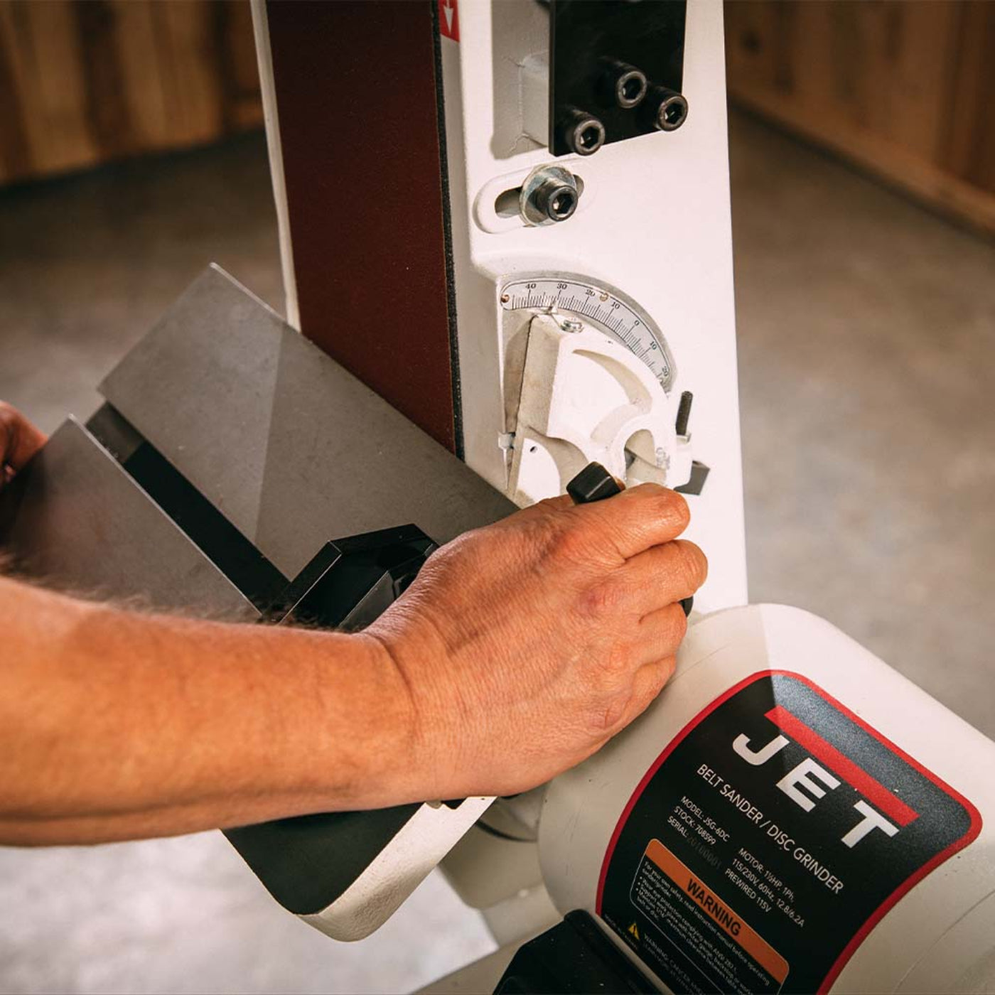 JET JSG-6DCK Combination Belt/Disc Sander - JT9-708599K