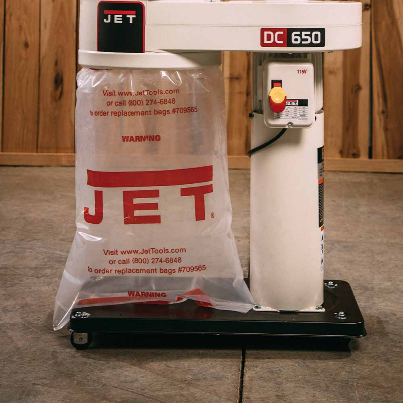 JET DC-650 Dust Collector - 5 Micron Filter Bag Kit - JT9-708642MK