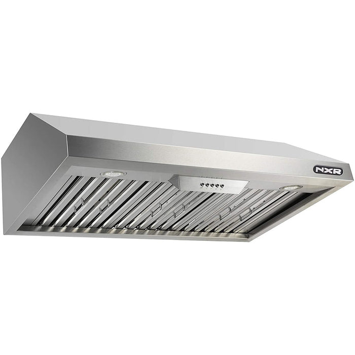 NXR 30" Propane Gas Range & Under Cabinet Hood Bundle, Stainless Steel - SC3055LPEHBD