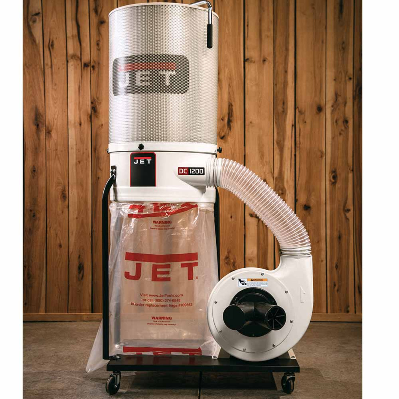 JET 30-Micron Bag Filter Kit DC-1200VX-BK3 Dust Collector 2hp, 3PH, 230/460V - JT9-710703K