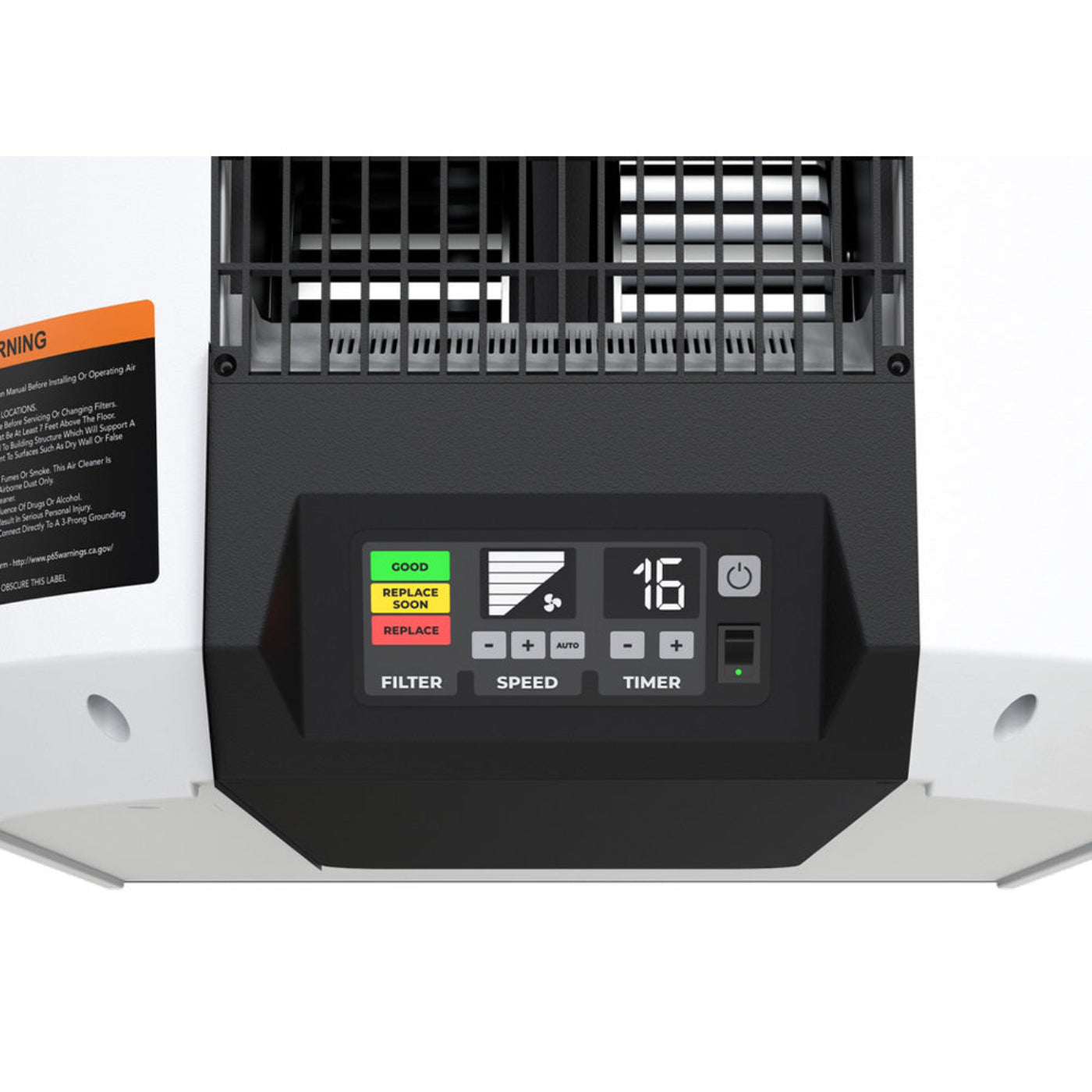 JET AFS-1000C Air Filtration System with Auto Control - JT9-713000