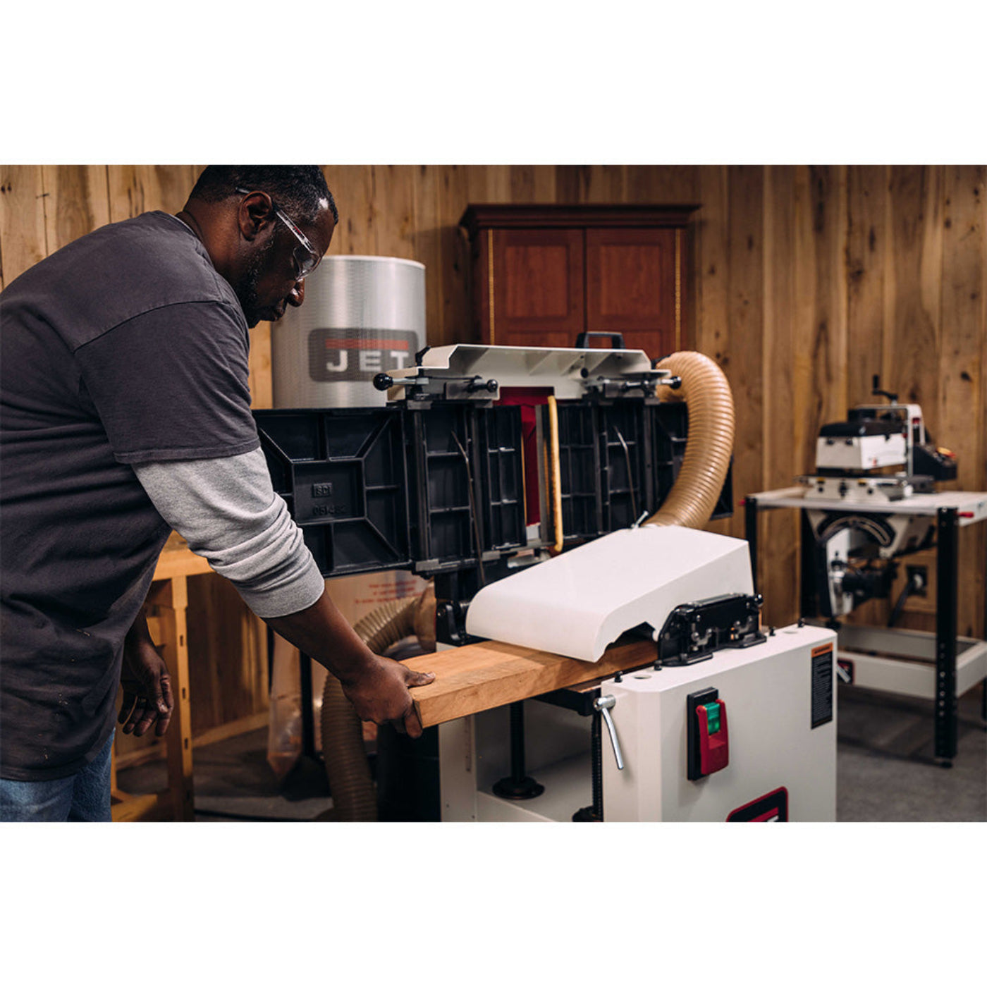 JET JPJ-12BHH 12" Helical Head Jointer/Planer 3hp, 1PH, 230V - JT9-715155