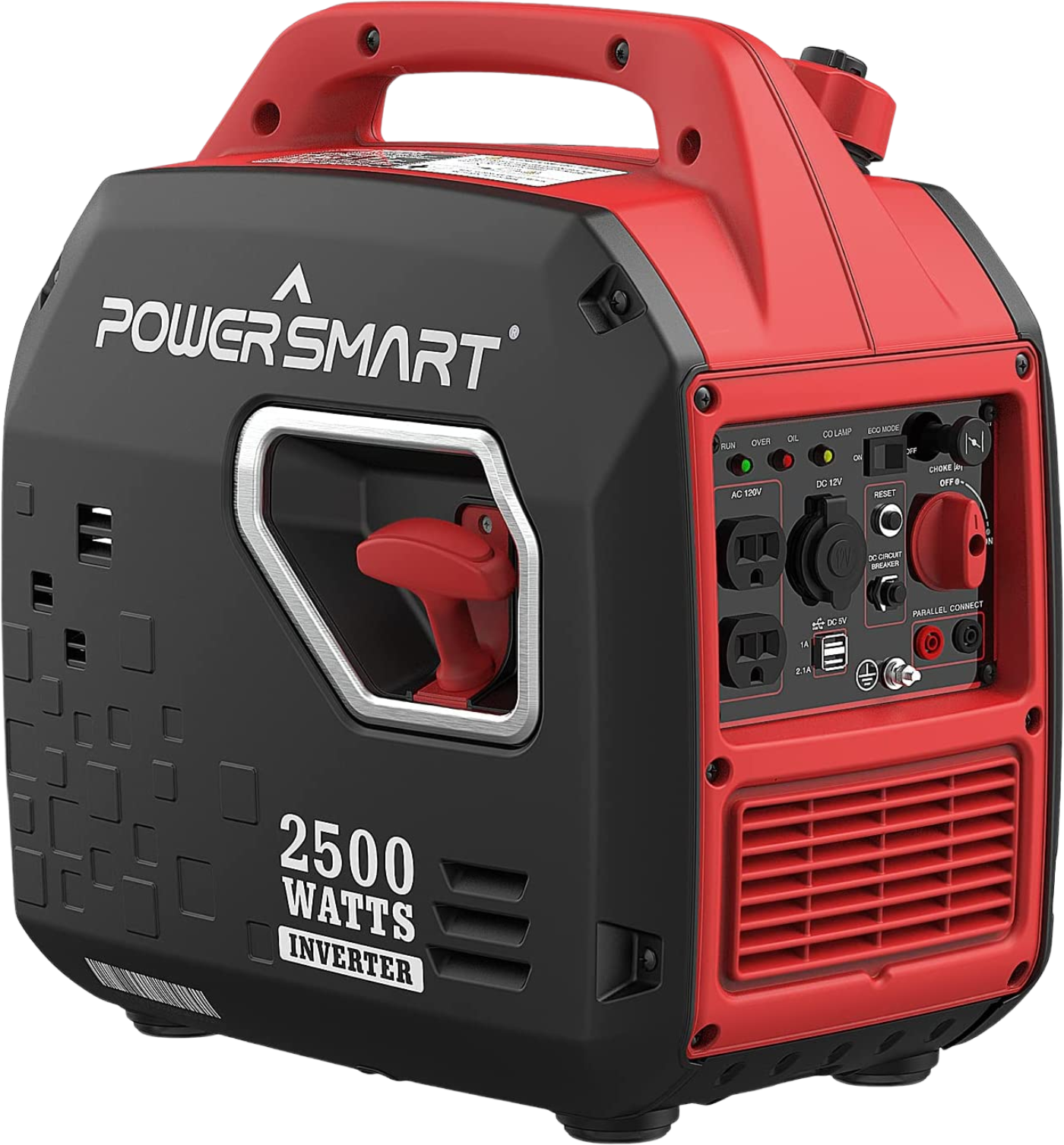 Powersmart Inverter Generator 1900/2500W Gas 4 Stroke Recoil Start New - PS5020W