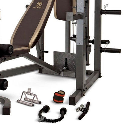 Marcy Combo Smith Heavy-Duty Total Body Strength Home Gym Workout Machine - 71714