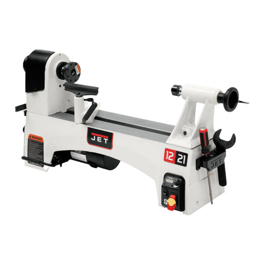 JET JWL-1221VS 12" x 21" Variable Speed Wood Lathe - JT9-719200