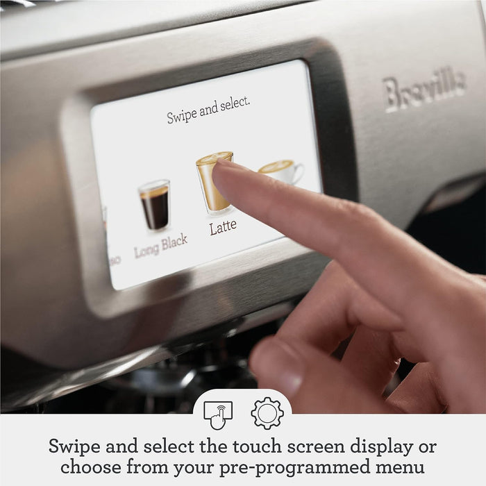 Breville Barista Touch Espresso Machine, Brushed Stainless Steel - BES880