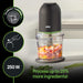 Braun Easy Prep Mini 4 Cup Chopper, 250W Quadblade Technology in Black CH3012BK