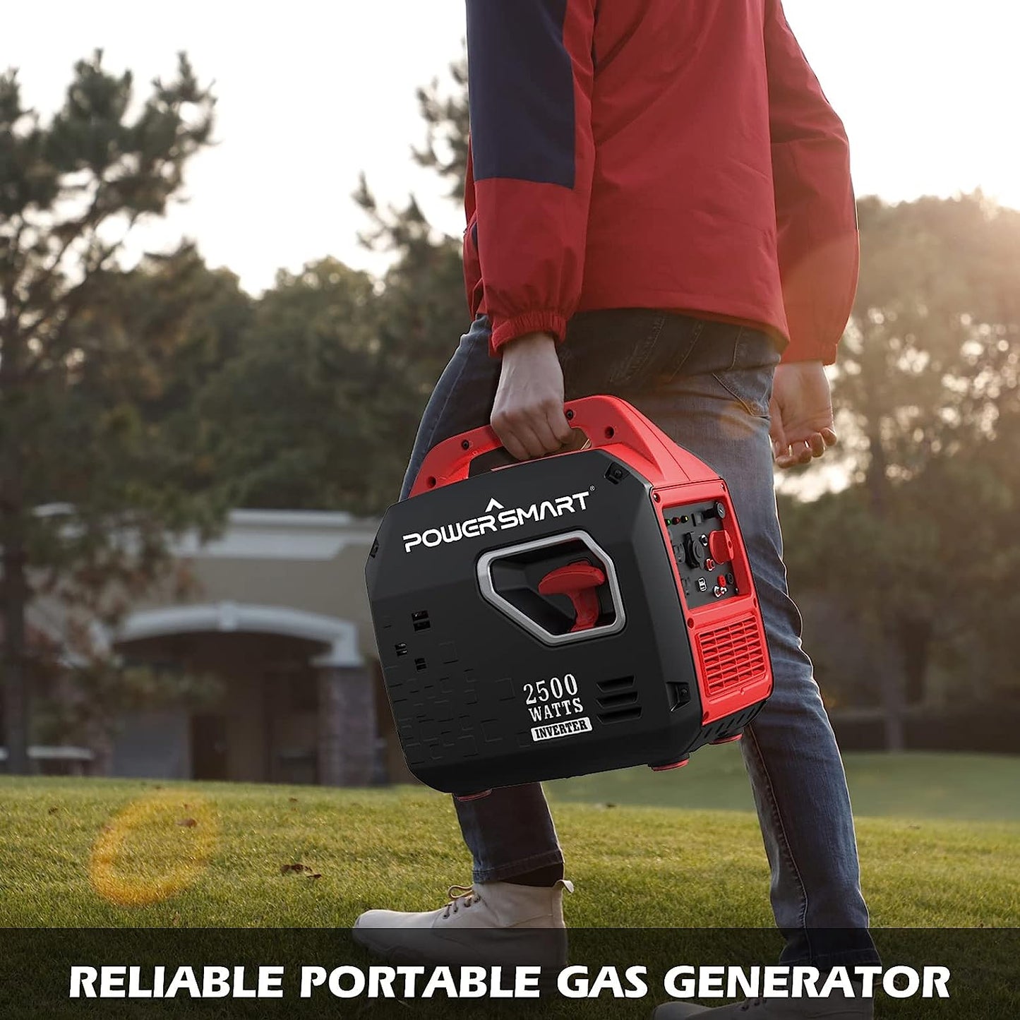 Powersmart Inverter Generator 1900/2500W Gas 4 Stroke Recoil Start New - PS5020W