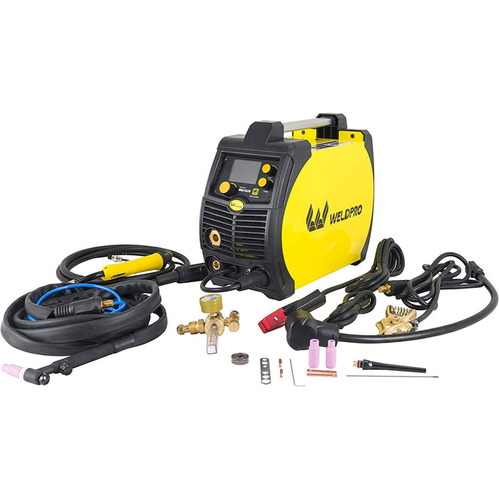 Weldpro 200 Amp MIG210LCD Dual Voltage 115V/230V 5 in 1 Multi-Process MIG210LCD