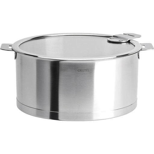 Cristel Strate Saucepan With Glass Lid - S3CQLKSA