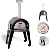 Bosca Nahuen 41 Inch Outdoor Wood Fired Pizza Oven - BOSCAHORNAH