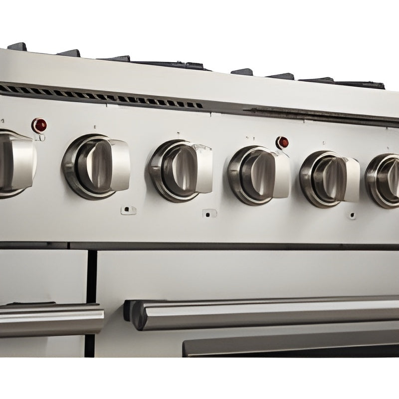 Forno 36″ Pro Series Capriasca Gas Burner / Gas Oven in Stainless Steel 6 Italian Burners, FFSGS6260-36