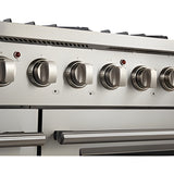 Forno 36″ Pro Series Capriasca Gas Burner / Gas Oven in Stainless Steel 6 Italian Burners, FFSGS6260-36