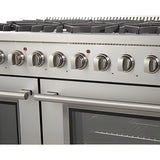 Forno 36″ Pro Series Capriasca Gas Burner / Gas Oven in Stainless Steel 6 Italian Burners, FFSGS6260-36