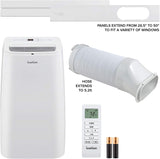 Ivation Smart 8,000 - 13,000 BTU Portable Air Conditioner with Window Exhaust - IVAPACWIFI8K