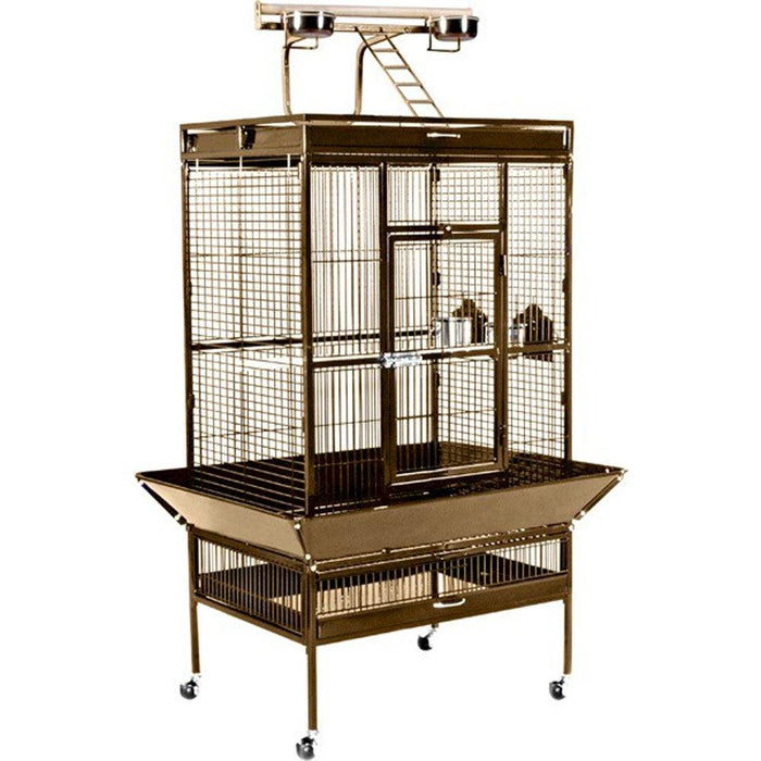 Prevue Pet Products Signature Select Series Wrought Iron Bird Cage, Large - 3153BLK