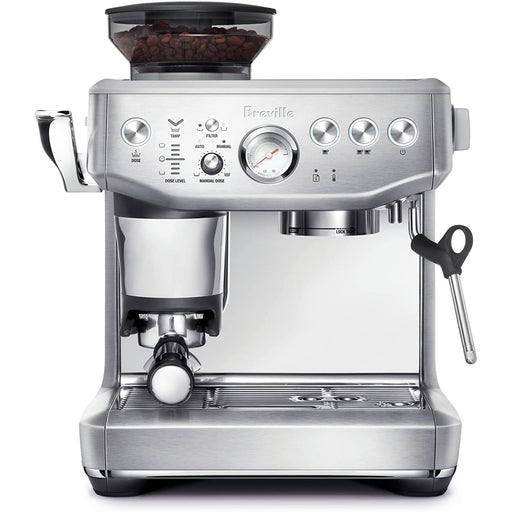 Breville Barista Express Impress Espresso Machine, Brushed Stainless Steel - BES876BSS