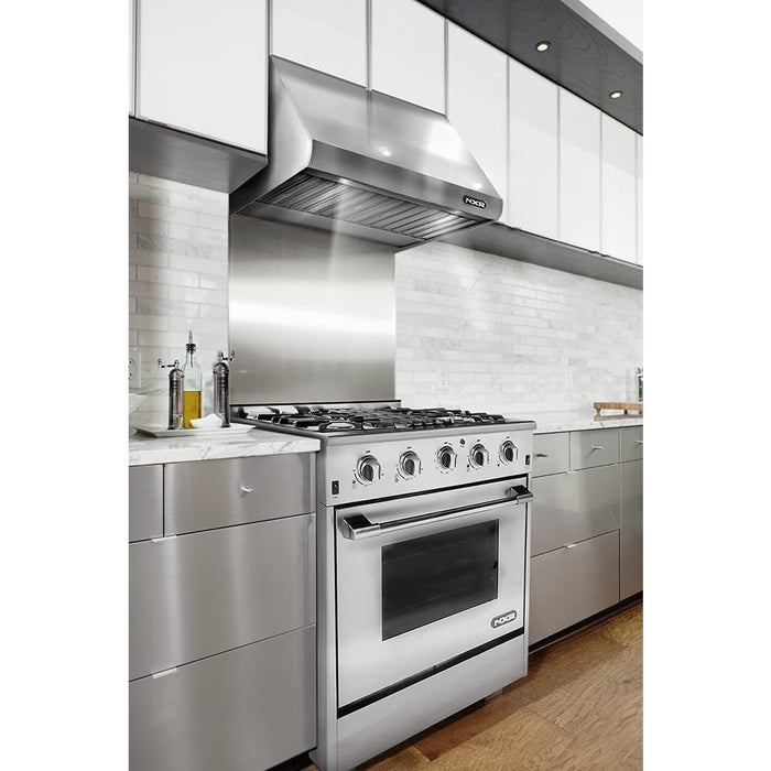 NXR 30 in. Professional Under Cabinet Stainless Steel Range Hood, - RH3001