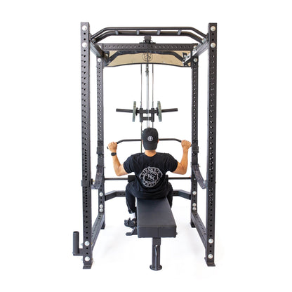 Bells Of Steel Lat Pulldown & Low Row Rack Attachment - Hydra & Manticore - 72-LA-RA-HDR-SET