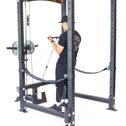 Bells Of Steel Lat Pulldown & Low Row Rack Attachment - Hydra & Manticore - 72-LA-RA-HDR-SET
