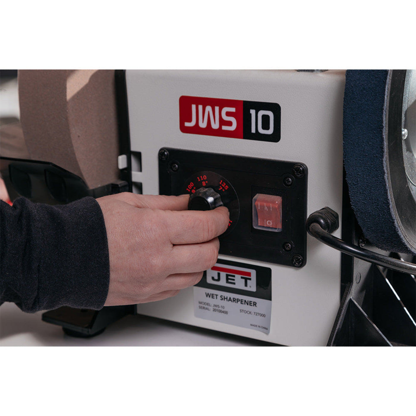 JET JWS-10 10" Variable-Speed Wet Sharpening System 1PH, 120V - JT9-727100
