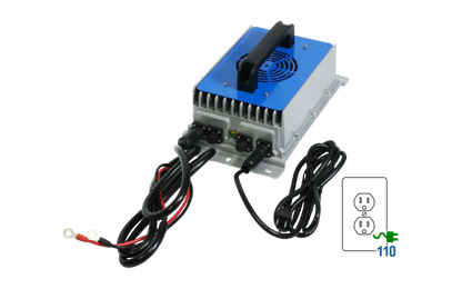 Big Battery 72V 15A Charger (86.4V DC) – Ring Terminals - PWS054