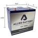 Allied Lithium 72V 18AH 30AMP - 72V Golf Cart Battery