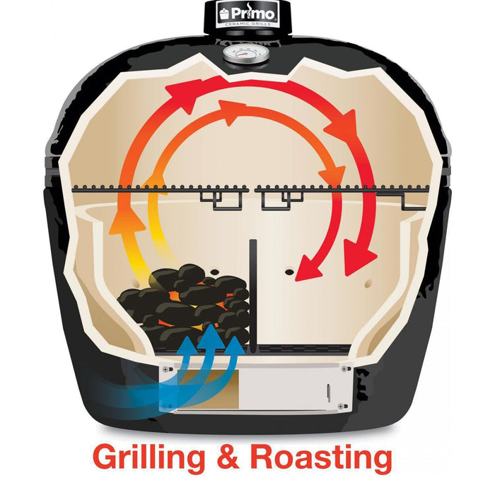 Primo Grills Oval XL Charcoal Grill - PGCXLH