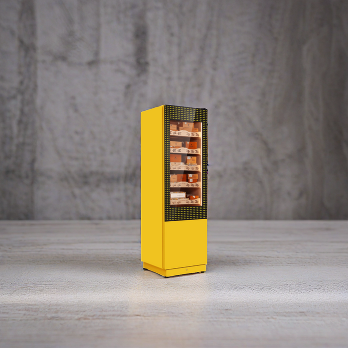 Raching Oak Yellow Cigar Electric Humidor Humidor - COH300A