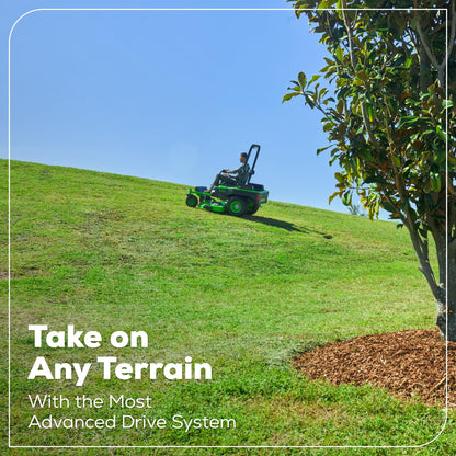 Greenworks 82V 54" MaximusZ Zero Turn Riding Mower with (2) 16.0 Ah , (2) 8.0 Ah ,(2) 4.0 Ah Batteries and 1.5kW Charger -